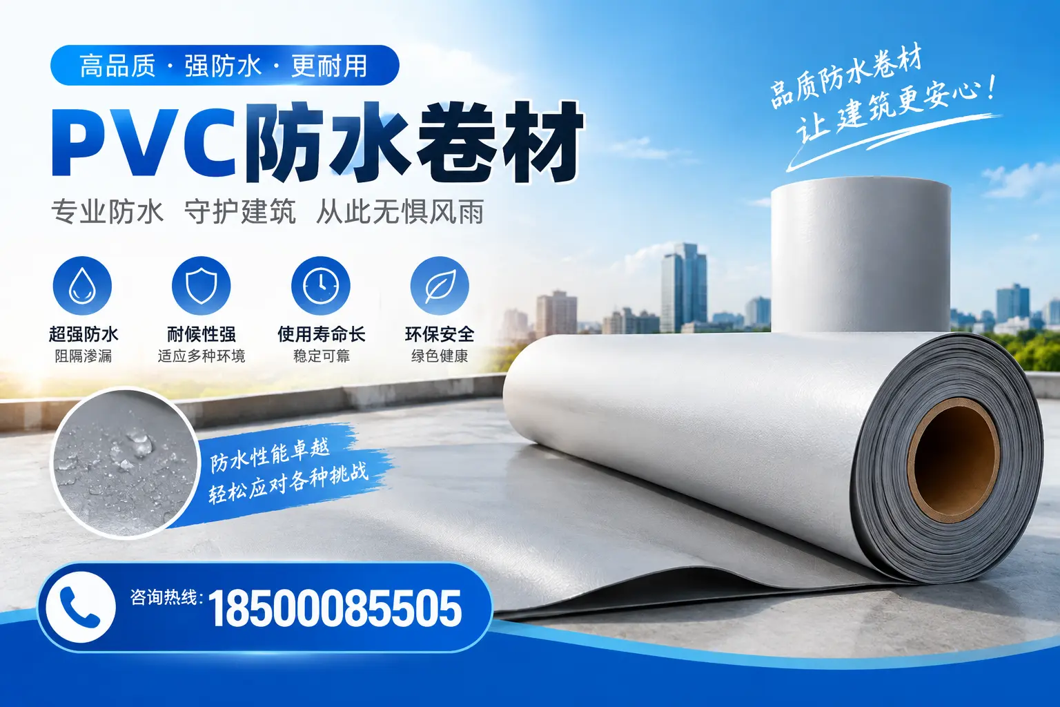 如何选择高质量的PVC防水卷材？阿拉善消费者必看指南